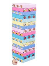 Kzl-2102100 Ahsap Renklı 51 Parca Jenga 24