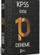İsem 2021 KPSS Genel Yetenek Genel Kültür 10 Deneme Dijital Çözümlü (İADESİZ)
