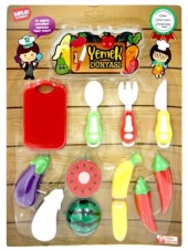 Bır 12 Pcs Kesılen Meyve & Sebze
