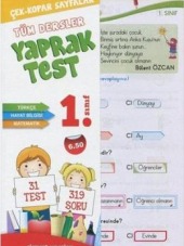 Element 1. Sınıf Tüm Dersler Yaprak Test