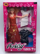 Oyuncak Oyd-02252 Anlıly Bebek 2 Yedek Elbıselı 72