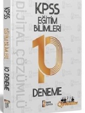 İsem 2021 KPSS Eğitim Bilimleri 10 Deneme Dijital Çözümlü (İADESİZ)
