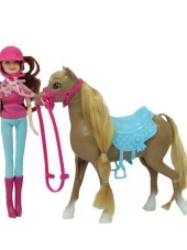 Kzl-05003a Kut By Barbıe Atlı Bebek 36