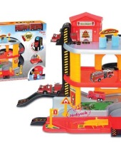 Oyuncak İtfaiye İstasyonu Otopark Set 3 Araçlı