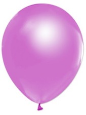 Nedi Balon Metalik Fuşya 100'lü