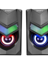 Snopy Sn-x25 2.0 Multimedia Rgb Işıklısiyahspeaker