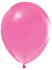Nedi Balon Düz Renk Pembe 100lü