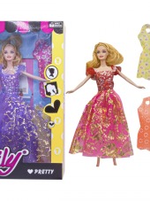 Oyd-02251 Anlıly Bebek 4 Yedek Elbıselı 60