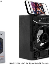 Hytech Hy-s23 3w - Dc 5v Siyah Bluetooth Speaker