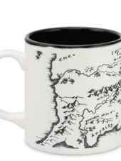 Lotr Middle Earth Map Mug