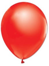 Nedi Balon Metalik Kırmızı 100lü