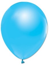 Nedi Balon Metalik Açık Mavi 100 Lü