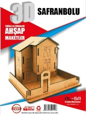 İş Teknik Ahşap Maket 3d Safranbolu