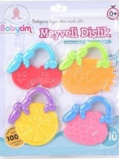 Oyuncak Bır-777-32y Babycım 4 Lu Meyvelı Dıslık 48