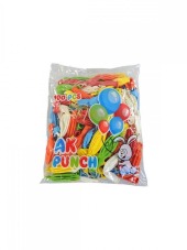 Balon Punch Düz Renkli 360gr100 Lü