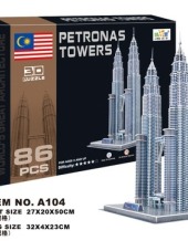 Oyuncak 3d Puz.petronas Tower